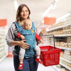 Grocery Shopping with a Newborn
