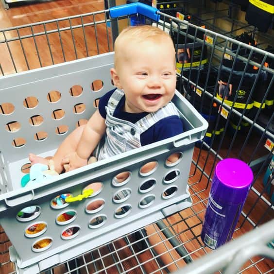 Grocery Shopping With A Newborn
