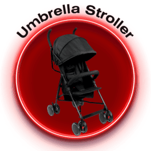 guía de cochecito paraguas