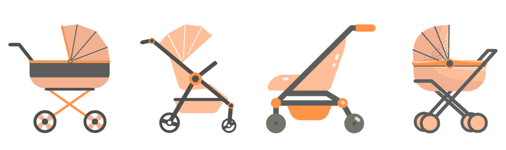 Difference between pushchair and stroller
