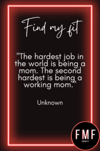 citas de madres trabajadoras a tiempo completo